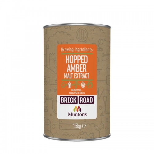 Brick Road Hopped Amber Malt 1.5Kg UBREW4U